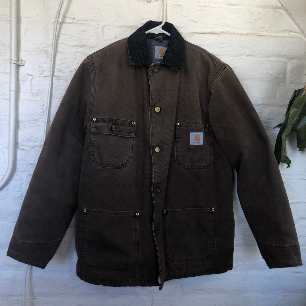 [SOLD] Carhartt Chore Coat Blanket Lined